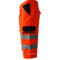 High visibility reflective tape short pants with pockets